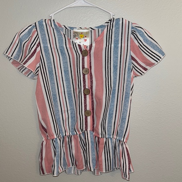Jenna and Jessie girls 10 small blouse - Picture 1 of 4